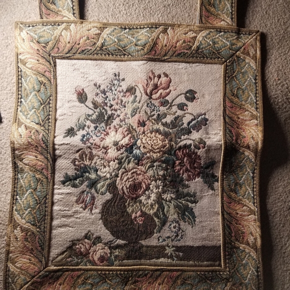 FLEMISH WALL HANGING VINTAGE TAPESTRY METRAX CRAYE - Picture 2 of 12